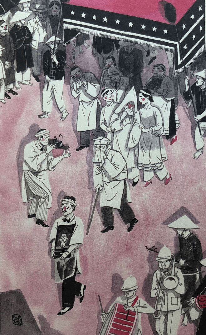 The happiness of a family in&nbsp;mourning